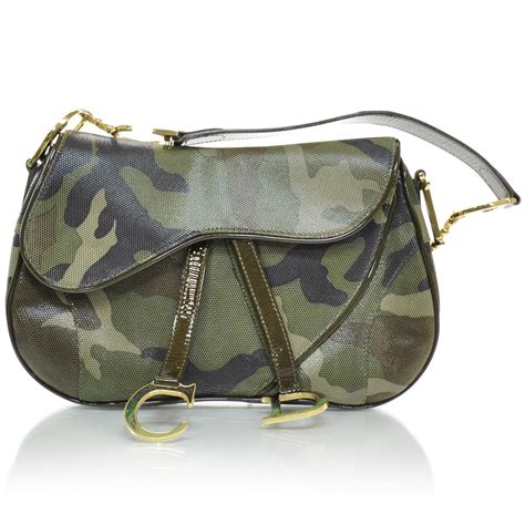 dior camouflage saddle bag|fashionphile dior saddle bag.